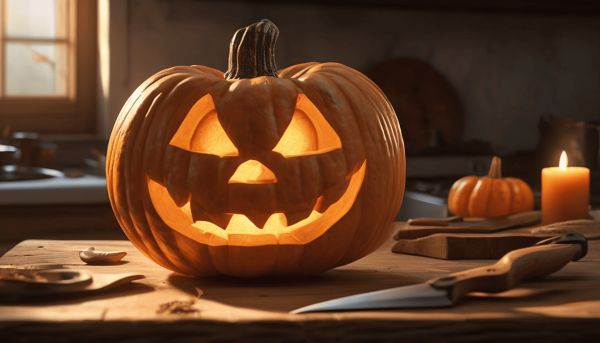 Master the art of carving the pumpkin for halloween