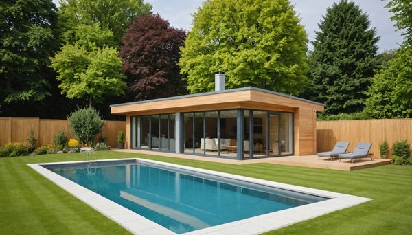 Exploring the Benefits of Adding a Pool House to Your UK Swimming Pool Retreat