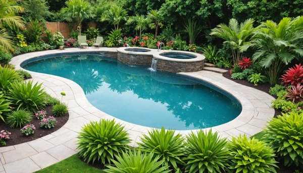 Transform Your UK Home Pool into a Tropical Oasis: Tips for Achieving a Lush Landscape